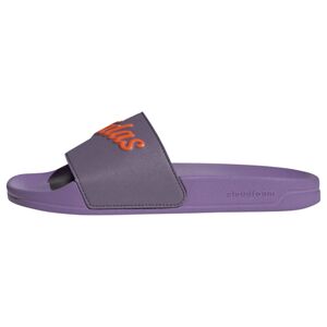Pantofle 'Adilette Shower' adidas performance tmavě fialová / oranžová
