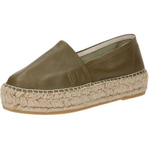 Espadrilky 'Raphia' espadrij l´originale olivová