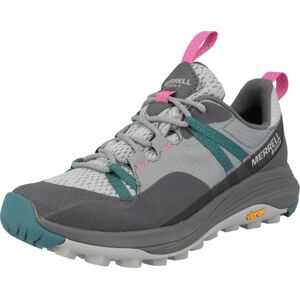 Sportovní boty 'SIREN 4 GTX' Merrell světle šedá / tmavě šedá / smaragdová
