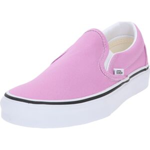 VANS Slip on boty světle růžová / bílá