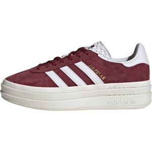ADIDAS ORIGINALS Tenisky zlatá / tmavě červená / bílá
