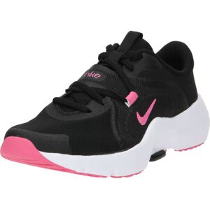 NIKE Sportovní boty pink / černá / bílá