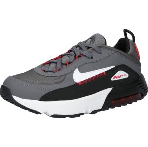 Nike Sportswear Tenisky šedá / červená / bílá