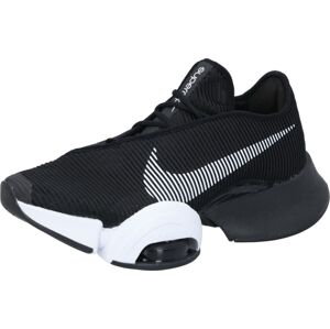 NIKE Sportovní boty 'SUPERREP 2' černá / bílá