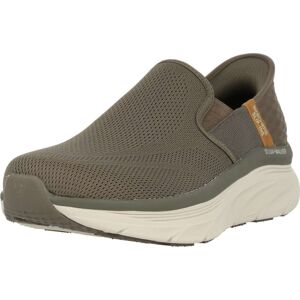 Slip on boty Skechers karamelová / umbra / bílá