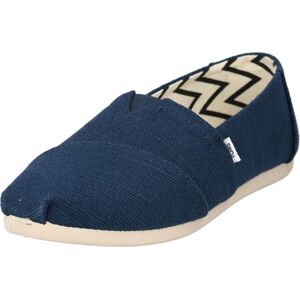 TOMS Espadrilky 'ALPARGATA' marine modrá