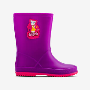 Dětské holínky Coqui Rainy Talking Angela purple Velikost: 29