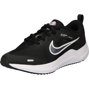 Sportovní boty 'Downshifter 12' Nike šedá / fialová / černá / bílá