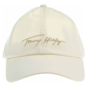 Tommy Hilfiger dámská kšiltovka AW0AW09806 YBI ivory