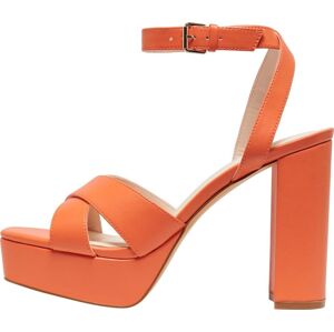 ONLY Páskové sandály 'Autum' oranžová