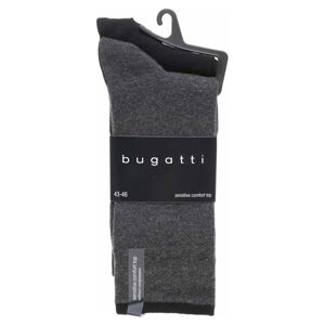 Bugatti pánské ponožky 6762 620 anthracite 42