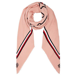 Tommy Hilfiger dámský šátek AW0AW10723 TIM perfect pink
