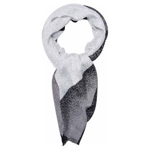 Calvin Klein dámský šátek K60K609921 0GN black-white