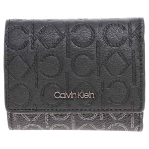 Calvin Klein dámská peněženka K60K608459 0GJ black mono