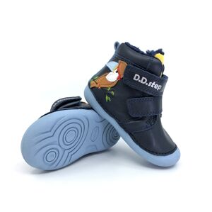 Dětské zimní boty DD Step W015-953B Royal Blue Velikost: 24