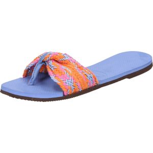 HAVAIANAS Žabky 'YOU ST TROPEZ' modrá / oranžová / pink