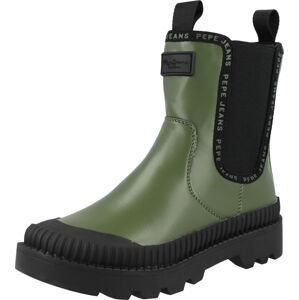 Pepe Jeans Chelsea boty zelená / černá