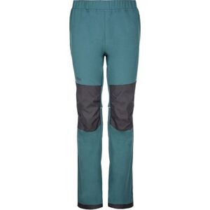 Dětské softshellové kalhoty Kilpi RIZO-J Tmavě zelená Velikost: 86