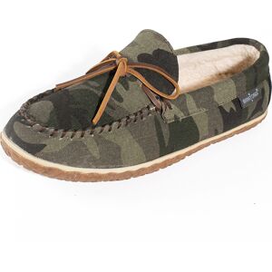 Minnetonka Mokasíny 'Taft' hnědá / zelená
