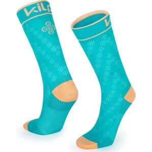 Ponožky Kilpi CYCLER-U Tyrkysová Velikost: 35