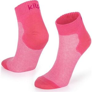 Běžecké ponožky Kilpi 2P MINIMIS-U Korálová Velikost: 43