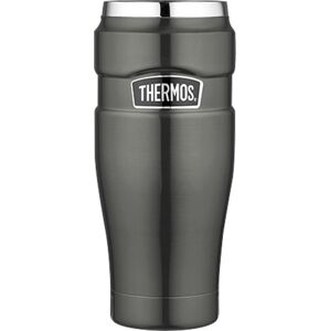 Thermos Vodotěsný termohrnek - metalicky šedá 470 ml