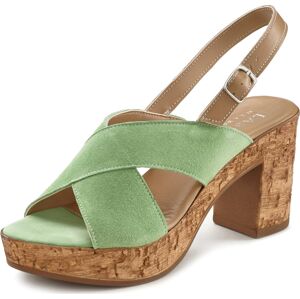 Páskové sandály Lascana zelená