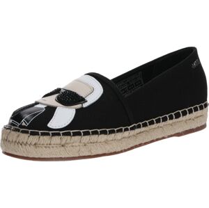 Karl Lagerfeld Espadrilky 'KAMINI' béžová / černá