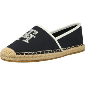 TOMMY HILFIGER Espadrilky krémová / námořnická modř