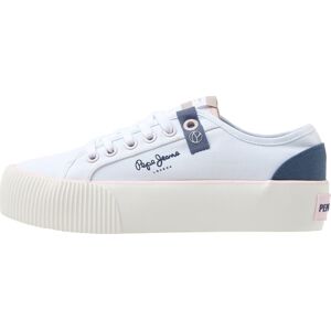 Pepe Jeans Tenisky 'Ottis' nebeská modř / petrolejová / bílá