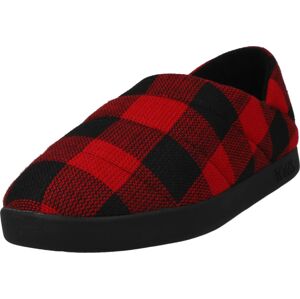 Pantofle 'EZRA' TOMS červená / černá