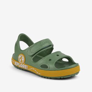 Sandálky Coqui Yogi zelená/žlutá Velikost: 34-35