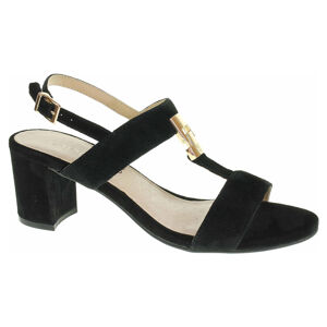 Dámské sandály Caprice 9-28303-22 black suede 36