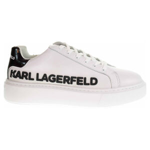 Dámská obuv Karl Lagerfeld KL62210 010 white lthr w-black 36