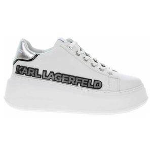 Dámská obuv Karl Lagerfeld KL63522 01S white lthr-silver 40