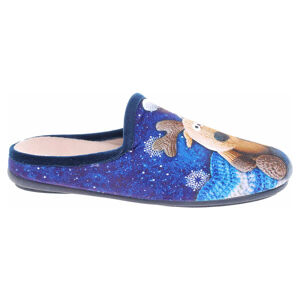 Dámské domácí pantofle Patrizia 1034-9 blue 37