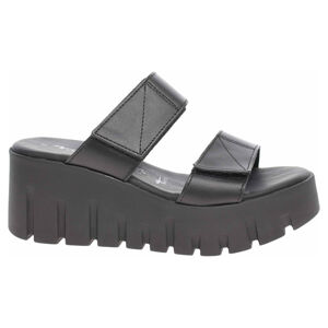 Dámské pantofle Tamaris 1-27226-28 black leather 38