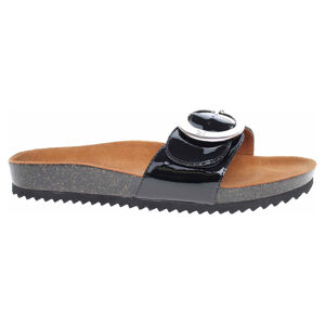 Dámské pantofle Caprice 9-27104-28 black patent 38