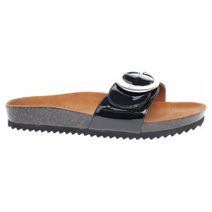 Dámské pantofle Caprice 9-27104-28 black patent 44