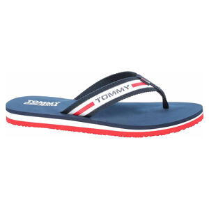 Dámské plážové pantofle Tommy Hilfiger EN0EN00859 C87 twilight navy 36