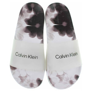 Dámské plážové pantofle Calvin Klein W0HW00859 0K9 Rtw Print 38