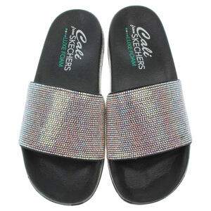 Dámské plážové pantofle Skechers 32369 BLK 37