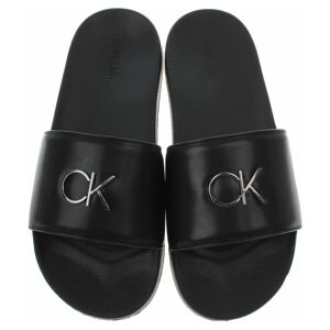 Dámské plážové pantofle Calvin Klein HW0HW01509 Ck Black 36