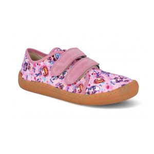 Barefoot tenisky Froddo Pink+ textilní G1700358-4 Velikost: 24