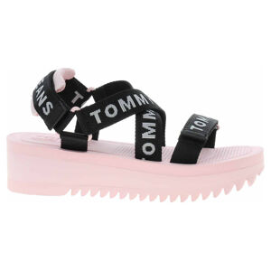 Dámské sandály Tommy Hilfiger EN0EN02119 TH2 Misty Pink 37