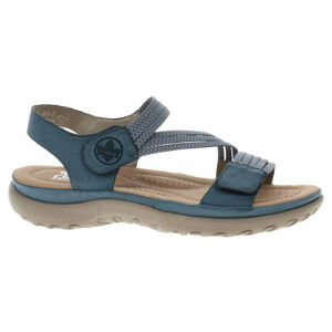 Dámské sandály Rieker 64870-14 blau 43