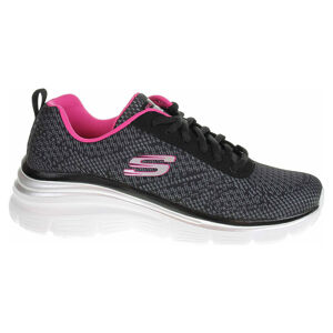 Skechers Fashion Fit - Bold Boundaries black-hot pink 37,5