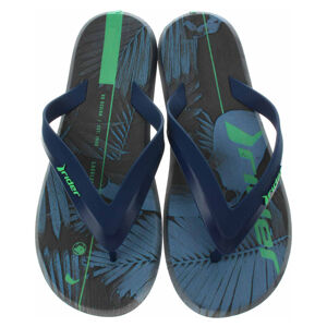 Pánské plážové pantofle Rider 10719-26010 black-blue-green 43