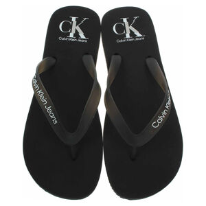 Pánské plážové pantofle Calvin Klein YM0YM00656 BDS Black 46