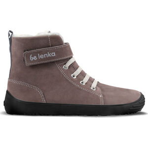 BeLenka Dětské zimní barefoot boty Be Lenka Winter Kids - Chocolate Velikost: 25